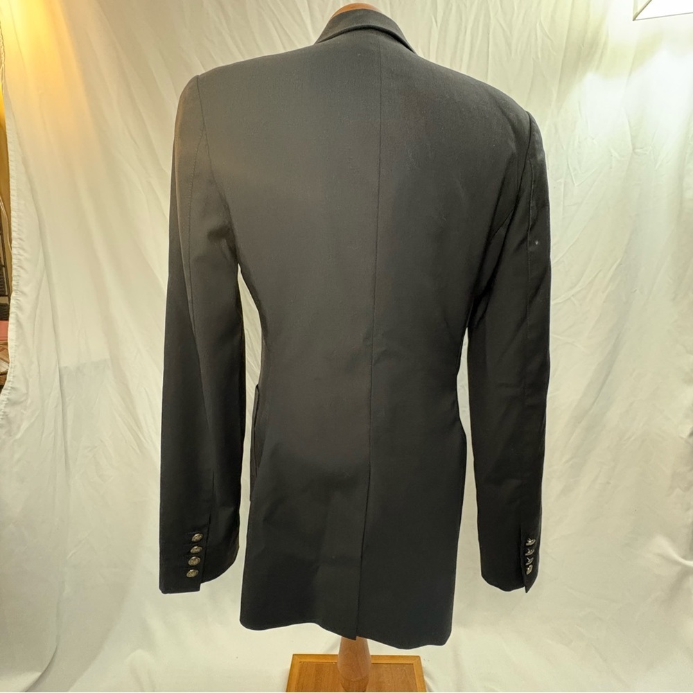 Aritzia Talula Black Wool Blend Tailored Blazer Women’s 10 - Picture 2 of 9